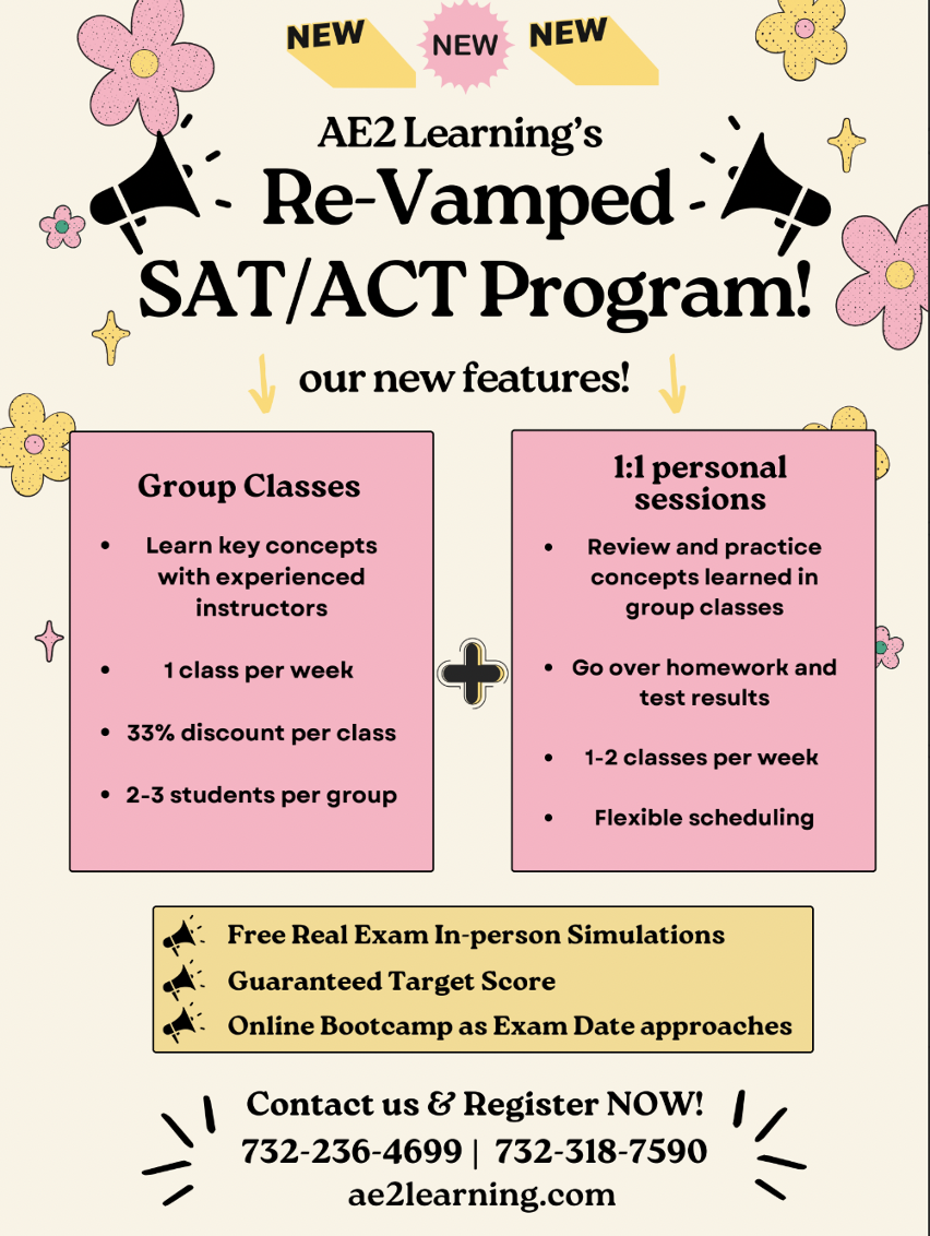 sat/act revamped program